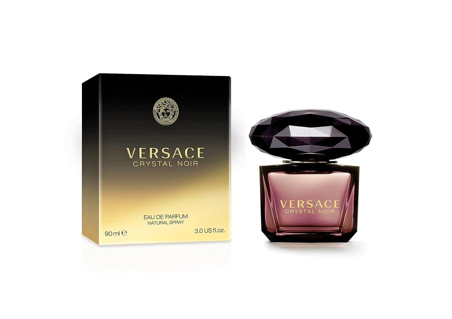 Versace Crystal Noir by Versace for Women 3.0 oz Eau de Parfum Spray